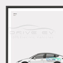Load image into Gallery viewer, Tesla Model Y Car Poster
