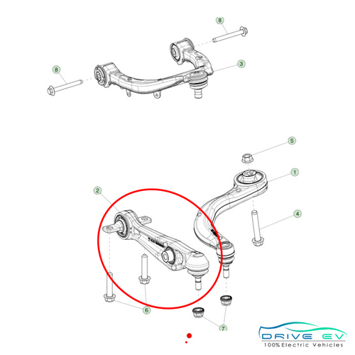 Tesla Model 3 Front Lower Lateral Link 1044341-00-E