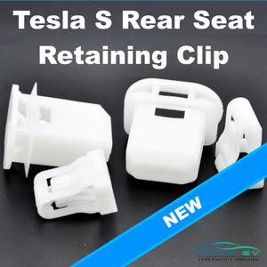 Tesla Model S Rear Seat Retaining Clips - Pair